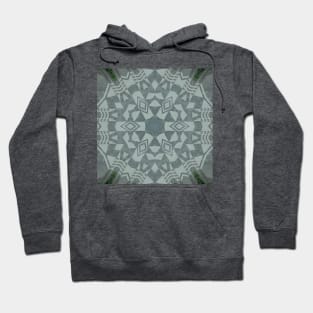 Reverse Graffitti Kaleidoscope Pattern (Seamless) 5 Hoodie